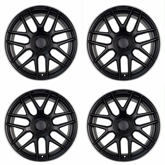 Lot de 4 Jantes Alu 19 AM195112BLP