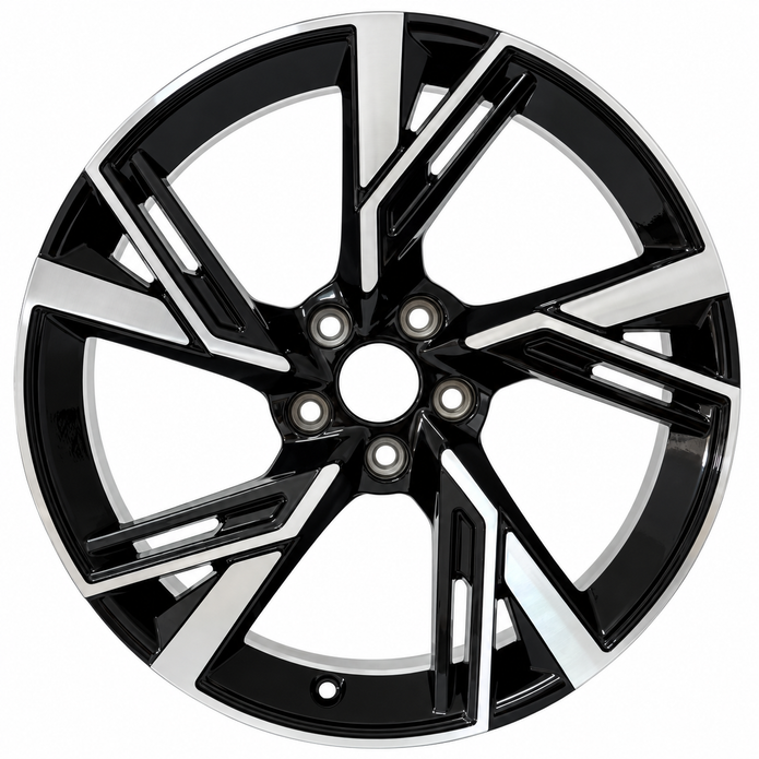 Jante alu 19 pouces Audi 5x112 Black Diamond – AU195121BP