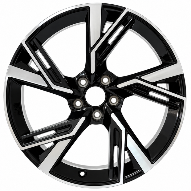 Jante alu 19 pouces Audi 5x112 Black Diamond – AU195121BP