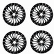 Lot de 4 Jantes Alu 19 BAT511219MB