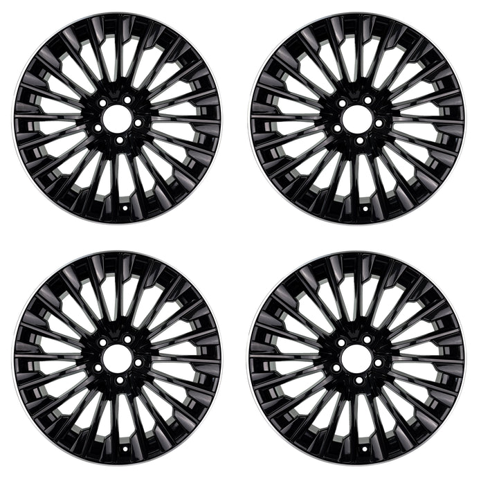Lot de 4 Jantes Alu 20 MER20512BLP