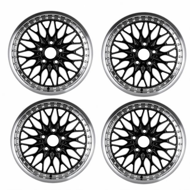 Lot de 4 Jantes Alu 17 BBS175120BP