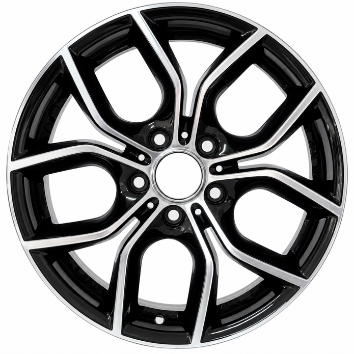 Jante alu 18 pouces BMW 5x120 Black Diamond – BM18OM