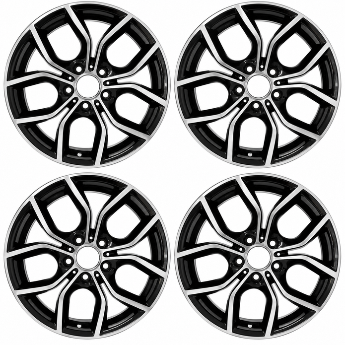 Lot de 4 Jantes Alu 18 BM18OM
