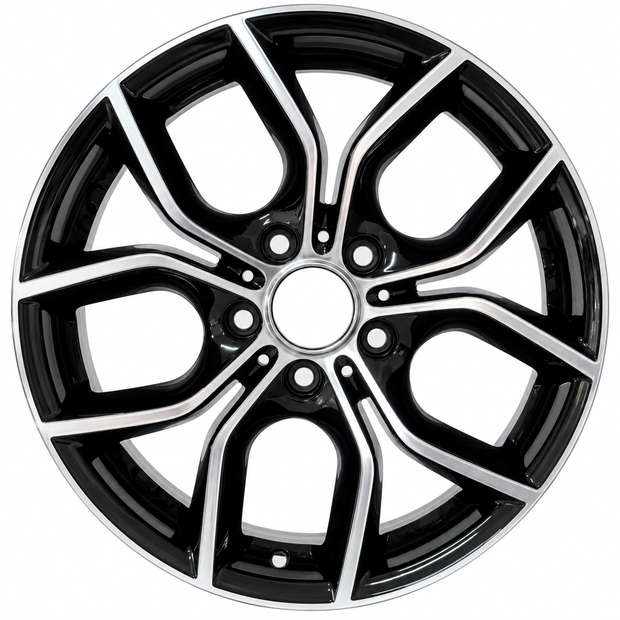 Jante alu 18 pouces BMW 5x120 Black Diamond – BM18OM