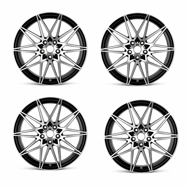 Lot de 4 Jantes Alu 19 BM512019BD