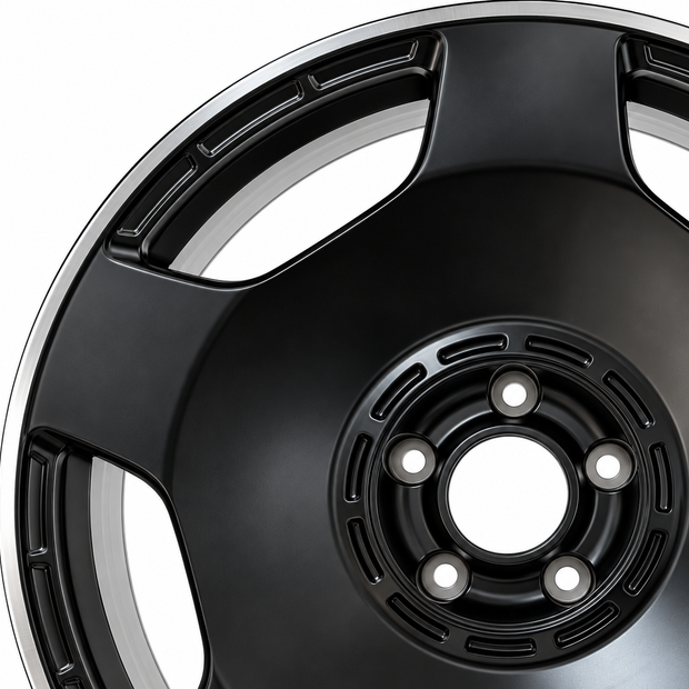 Lot de 4 Jantes Alu 22 MEG51322BLP