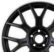 Lot de 4 Jantes Alu 18 MER185112BLP