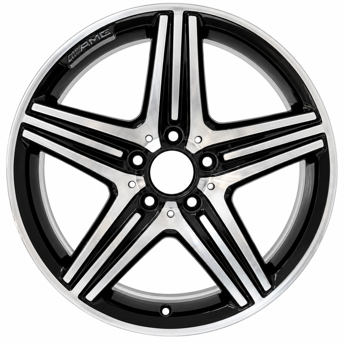 Jante alu 18 pouces Mercedes 5x112 Black Diamond – MER18OM