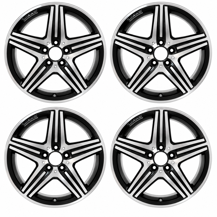 Lot de 4 Jantes Alu 18 MER18OM