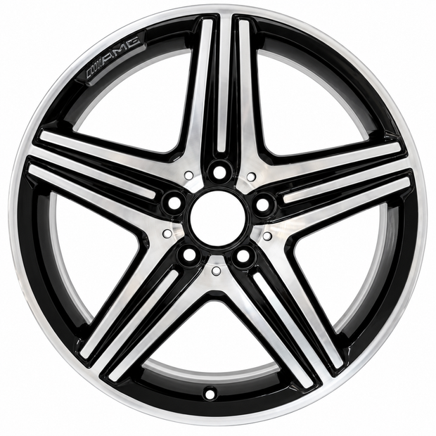 Jante alu 18 pouces Mercedes 5x112 Black Diamond – MER18OM