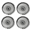 Lot de 4 Jantes Alu 19 MER195112CH