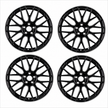 Lot de 4 Jantes Alu 20 MER20512BP