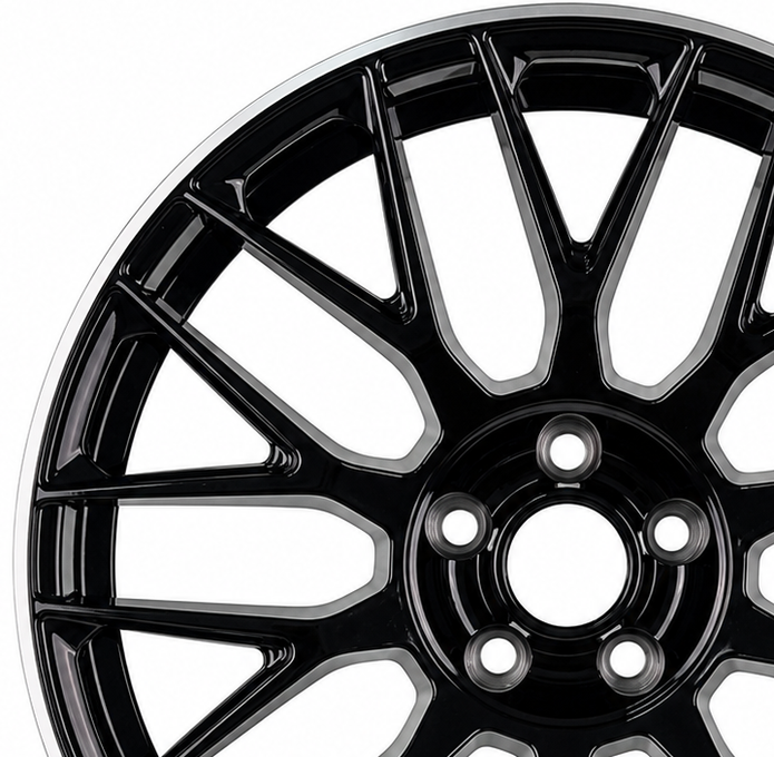 Lot de 4 Jantes Alu 18 MER18512BLP