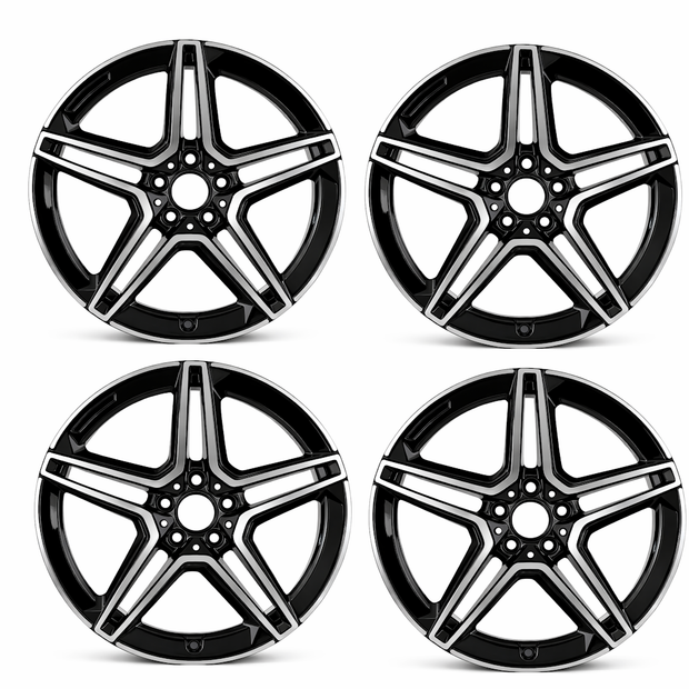 Lot de 4 Jantes Alu 18 MERV511218BD