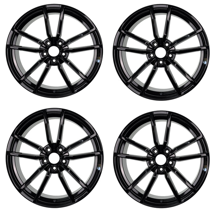Lot de 4 Jantes Alu 19 Preto195112FB