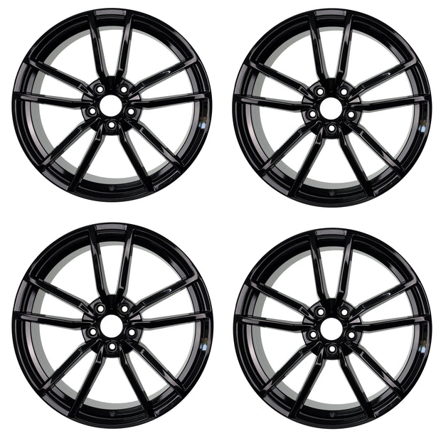 Lot de 4 Jantes Alu 19 Preto195112FB