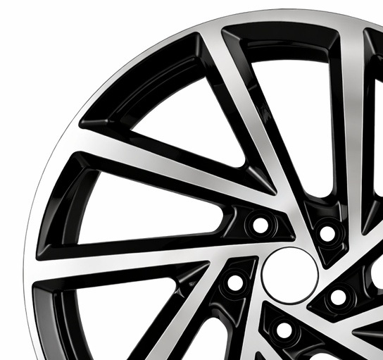 Lot de 4 Jantes Alu 18 VW18512BP