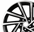 Lot de 4 Jantes Alu 18 VW18512BP